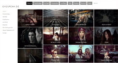 Desktop Screenshot of blog.eyespeak.de